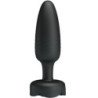 PRETTY LOVE - TAPÓN ANAL TARION CON LUZ LED NEGRO 12,5 CM