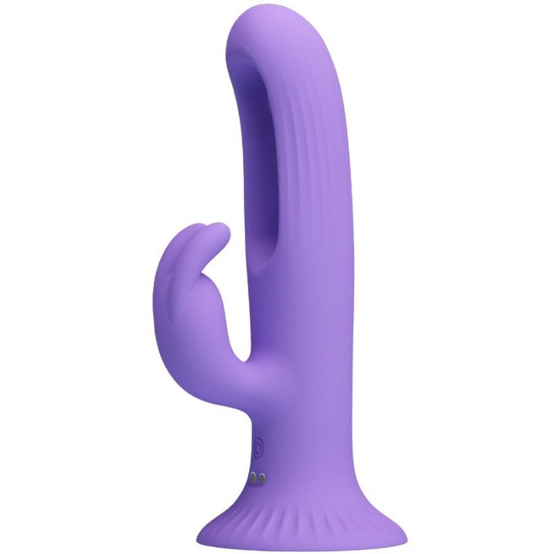 PRETTY LOVE - VIBRADOR KILLMOULIS RABBIT 12 MODOS DE VIBRACIÓN MORADO