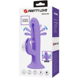 PRETTY LOVE - VIBRADOR KILLMOULIS RABBIT 12 MODOS DE VIBRACIÓN MORADO