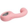 PRETTY LOVE - VIBRADOR DE PUNTO G ERYNNYES + ESTIMULADOR DE CLÍTORIS 10 VIBRACIONES ROSA