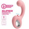 PRETTY LOVE - VIBRADOR DE PUNTO G ERYNNYES + ESTIMULADOR DE CLÍTORIS 10 VIBRACIONES ROSA