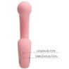 PRETTY LOVE - VIBRADOR DE PUNTO G ERYNNYES + ESTIMULADOR DE CLÍTORIS 10 VIBRACIONES ROSA