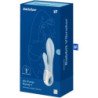 SATISFACTOR - CONEJO INFLABLE CON BOMBA DE AIRE 1 VIBRADOR AZUL
