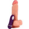SHEQU - DILDO VIBRADOR DRAGÓN DE HIERRO CON CONTROL REMOTO 17,5 CM