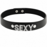 COQUETTE CHIC DESIRE - GARGANTILLA DE CUERO VEGANO SEXY