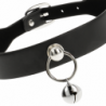 COQUETTE CHIC DESIRE - COLLAR DE CUERO VEGANO, ACCESORIO PARA MUJER, SONAJERO/ARRO