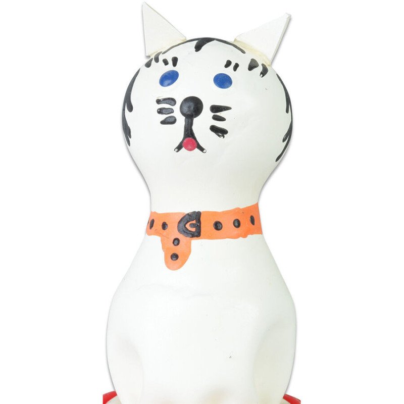 CONDOMERIE - CONDONES DE DISEÑO NOVEDOSO PINTADOS A MANO CON DISEÑO DE GATO BLANCO