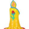 CONDOMERIE - VELA DE CONDONES NOVEDOSA PINTADA A MANO