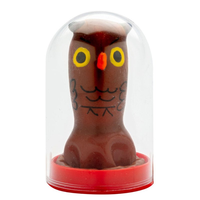 CONDOMERIE - PRESERVATIVOS DE NOVEDAD PINTADOS A MANO CON BÚHO