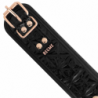 BEGME - EDICIÓN NEGRA, COLLAR DE PIEL VEGANA PREMIUM CON FORRO DE NEOPRENO