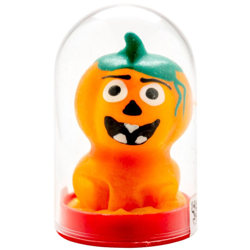 CONDOMERIE - CONDONES DE NOVEDAD PINTADOS A MANO CON COLOR DE CALABAZA