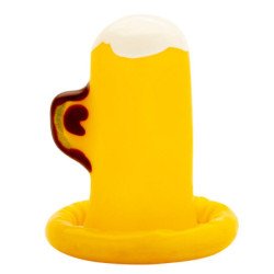 CONDOMERIE - CONDONES DE DISEÑO PINTADOS A MANO CON FORMA DE VASO DE CERVEZA