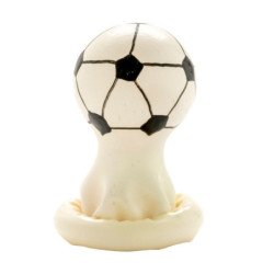 CONDOMERIE - CONDONES DE NOVEDAD PINTADOS A MANO CON FORMA DE FÚTBOL