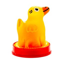 CONDOMERIE - CONDONES DE DISEÑO NOVEDOSO PINTADOS A MANO CON DISEÑO DE PATO
