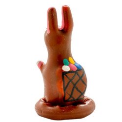 CONDOMERIE - CONDONES DE NOVEDAD PINTADOS A MANO CON EL CONEJO DE PASCUA