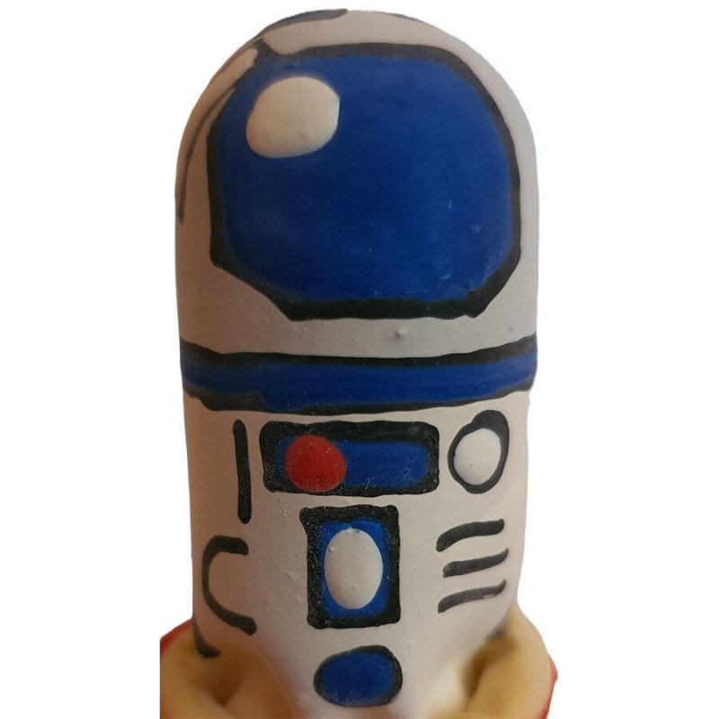 CONDOMERIE - ROBOT DE CONDONES NOVEDOSOS PINTADOS A MANO
