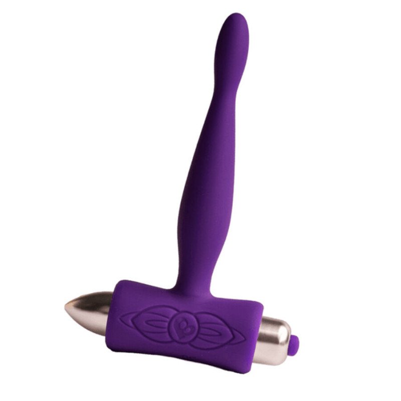 ROCKS-OFF - PETITE SENSATIONS TEAZER VIBRADOR ANAL CON TAPÓN MORADO