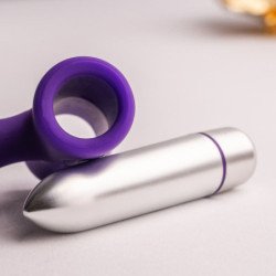 ROCKS-OFF - PETITE SENSATIONS TEAZER VIBRADOR ANAL CON TAPÓN MORADO