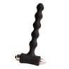 ROCKS- OFF - PETITE SENSATIONS PEARLS PLUG ANAL VIBRADOR NEGRO