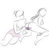 ROCKS-OFF-GLO-GIRL VIBRADOR CONEJO MORADO