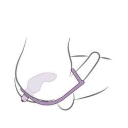 ROCKS-OFF - RO-ZEN RRO TAPÓN ANAL CON ANILLO VIBRADOR PARA EL PENE NEGRO