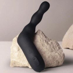 ROCKS-OFF - ADAPTADOR NEGRO PARA VIBRADOR DE PRÓSTATA Y ANAL