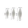 TOYJOY - ANAL PLAY RIMMER DE DEDO 3 PIEZAS TRANSPARENTE