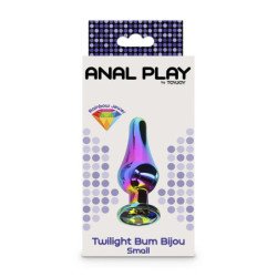 TOYJOY - JUEGO ANAL TWILIGHT BUM BIJOU TAPÓN ANAL PEQUEÑO