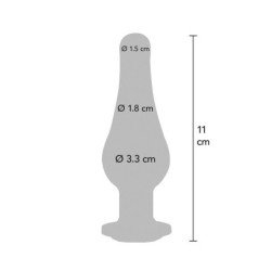 TOYJOY - ANAL PLAY DIAMANTE BUM BIJOU PLUG ANAL MEDIANO