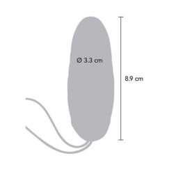 TOYJOY - HAPPINESS KNOCK KNOCK EGGSTAVAGANT VIBRADOR CON CONTROL REMOTO MORADO