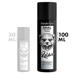 BLACK HOLE - BASE DE SILICONA RELAJADORA ANAL CON JOJOBA 100 ML