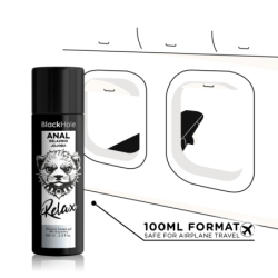 BLACK HOLE - BASE DE SILICONA RELAJADORA ANAL CON JOJOBA 100 ML