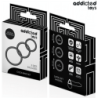 ADDICTED TOYS - SET DE ANILLOS SILICONA MODELO 2