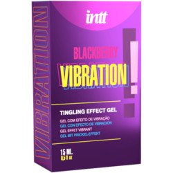 INTT LANZA - GEL VIBRATORIO LÍQUIDO SABOR A MORA 15 ML