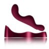 ROCKS-OFF - VIBRADOR ROJO RUBY GLOW PARA EL PUNTO G