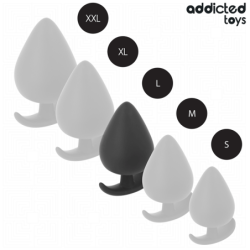 JUGUETES PARA ADICTOS - TAPÓN ANAL DE SILICONA TAMAÑO L 8 CM