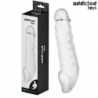 JUGUETES PARA ADICTOS - EXTENSIÓN DE PENE TRANSPARENTE TALLA S 23 CM