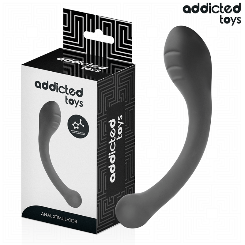 JUGUETES PARA ADICTOS - ESTIMULADOR ANAL DE SILICONA DE 18 CM