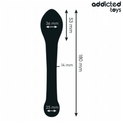 JUGUETES PARA ADICTOS - ESTIMULADOR ANAL DE SILICONA DE 18 CM