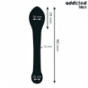 ADDICTED TOYS - ESTIMULADOR ANAL DOBLE SILICONA 18 CM