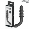 JUGUETES PARA ADICTOS - MASAJEADOR ANAL DOBLE DE SILICONA DE 16,5 CM