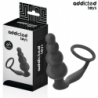JUGUETES PARA ADICTOS - TAPÓN ANAL CON ANILLO DE SILICONA MODELO 5