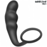 JUGUETES PARA ADICTOS - TAPÓN ANAL CON ANILLO DE SILICONA MODELO 4