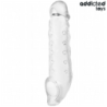 JUGUETES PARA ADICTOS - FUNDA TRANSPARENTE PARA PENE TALLA M 27 CM