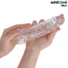 JUGUETES PARA ADICTOS - FUNDA TRANSPARENTE PARA PENE TALLA M 27 CM