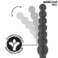 ADDICTED TOYS - MASAJEADOR ANAL DOBLE SILICONA 24 CM