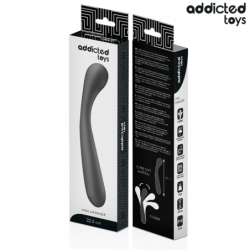 JUGUETES PARA ADICTOS - MASAJEADOR ANAL DOBLE DE SILICONA DE 22,5 CM