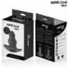 JUGUETES ANALES ADDICTED - TAPÓN ANAL HUECO DE SILICONA TALLA XL 13,9 CM