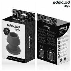 ADDICTED TOYS - PLUG ANAL HUECO EXTREM SILICONA TALLA L 10,4 CM
