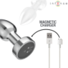 INTENSO - TAPÓN ANAL 10 VIBRACIONES METALIZADO CON CONTROL REMOTO S
